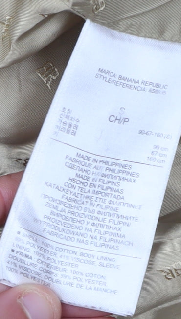 Banana Republic Red Women's Mid-Length Coat S