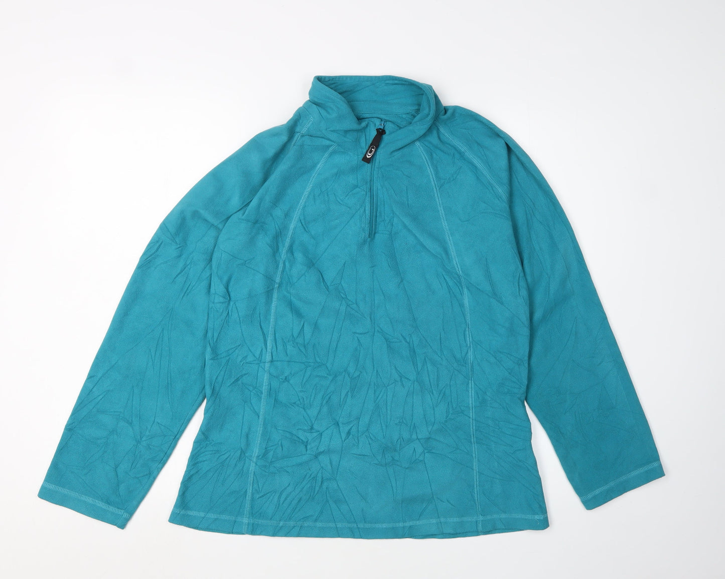 Gelert Women's Blue Fleece Pullover Sweatshirt Size 12