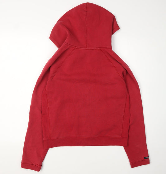 Abercrombie & Fitch Women's Red Pullover Hoodie, Medium