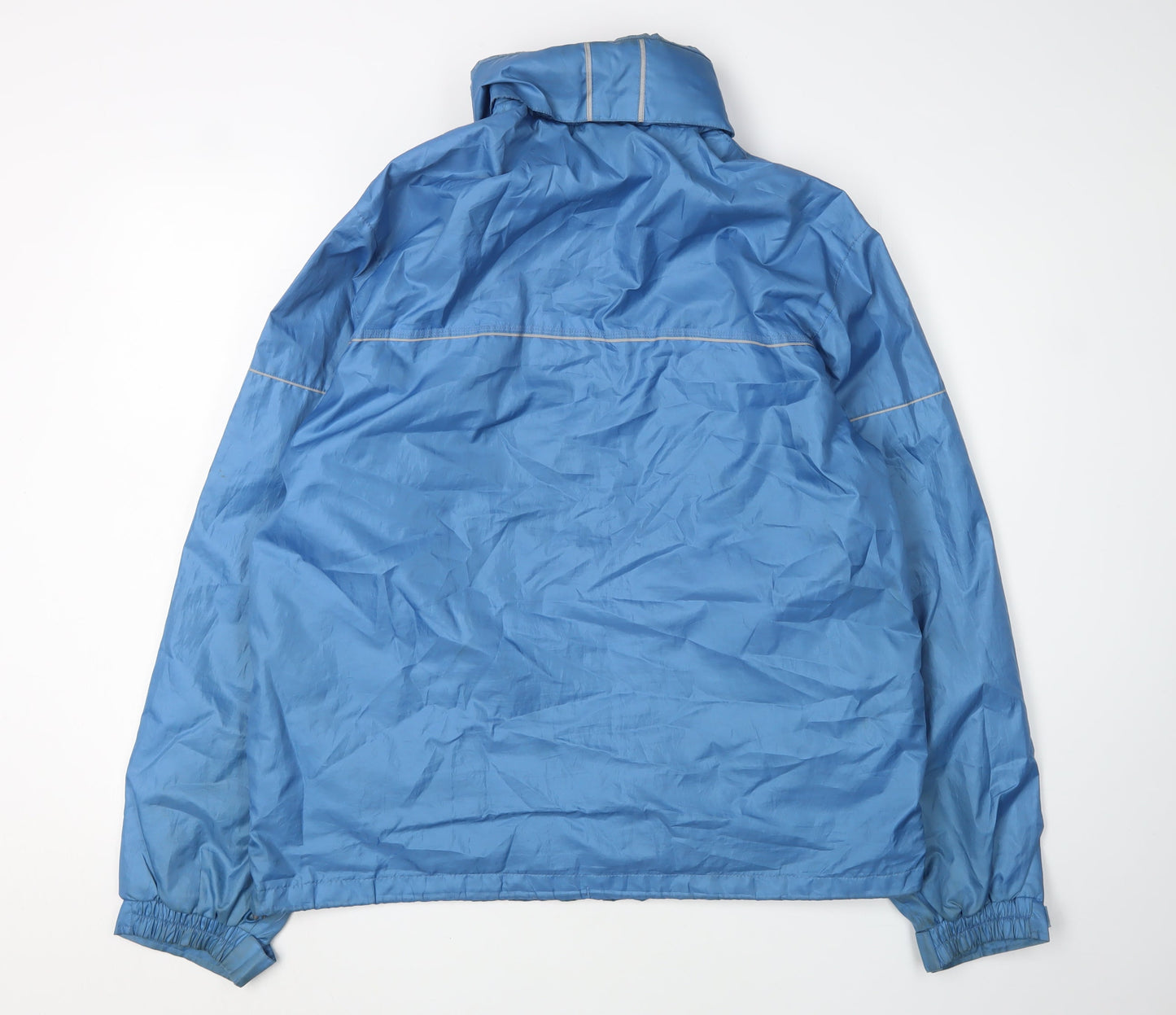 Mens UK Size M Trespass Blue Windbreaker Coat