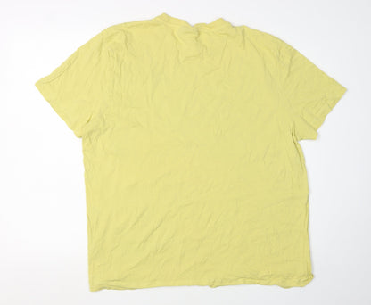 Nirvana Men's Yellow 2XL Band T-Shirt
