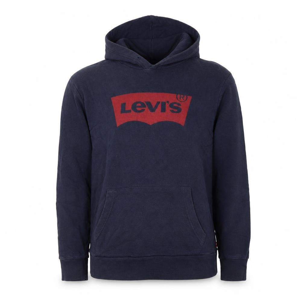 Mens UK Size M Levi's Blue Pullover Hoodie