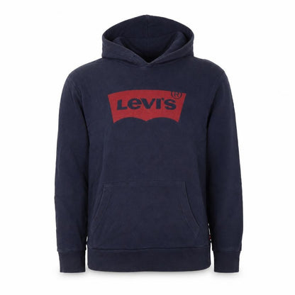 Mens UK Size M Levi's Blue Pullover Hoodie