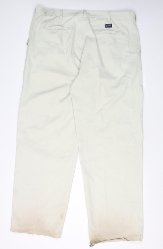 Donnay Golf Men's Ivory Trousers Size 42