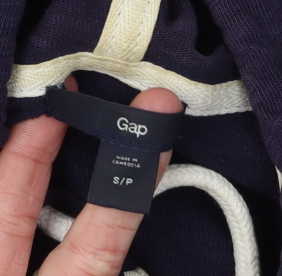 Unisex Adults UK Size S Gap Purple Full Zip Hoodie