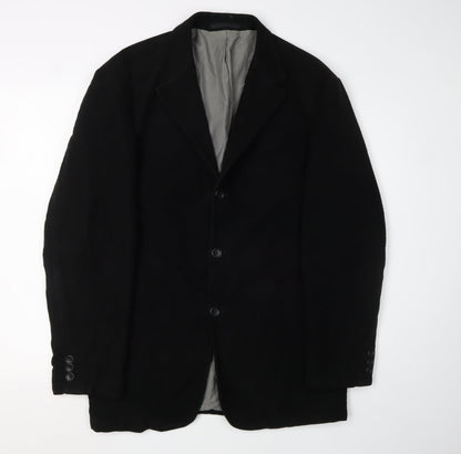 Austin Reed Men's Black Blazer M Regular Fit