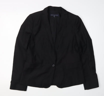 French Connection Women's Black Blazer Size 12