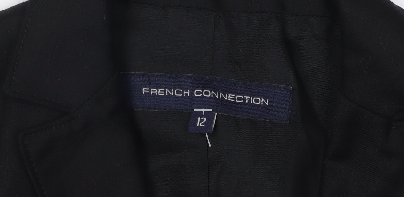 French Connection Women's Black Blazer Size 12