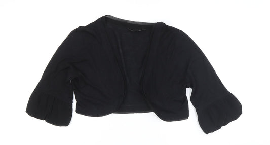 Coast Black Women's Shrug M 3/4 Sleeve