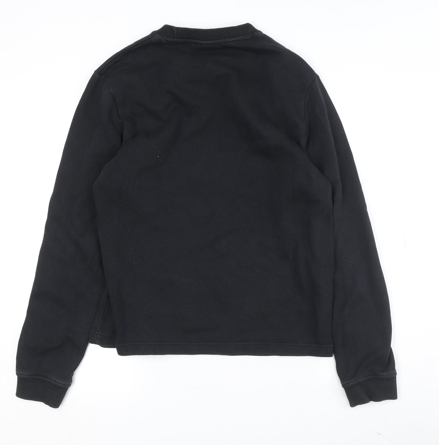 Unisex Adults UK Size XS Reebok Black Pullover Sweatshirt