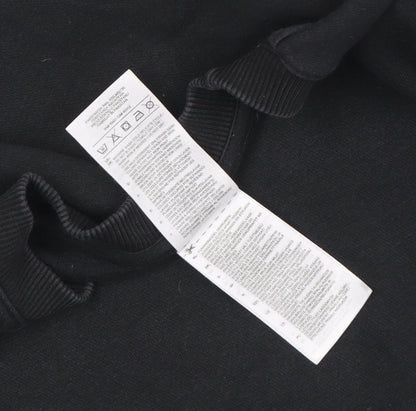 Unisex Adults UK Size XS Reebok Black Pullover Sweatshirt