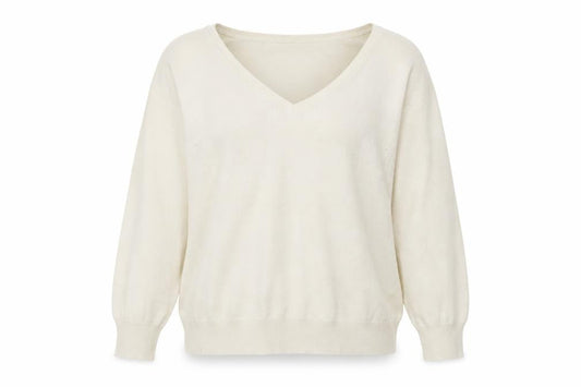 Womens UK Size M Banana Republic Ivory Pullover Jumper