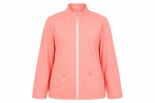 Womens UK Size 14 DASH Pink Basic Jacket