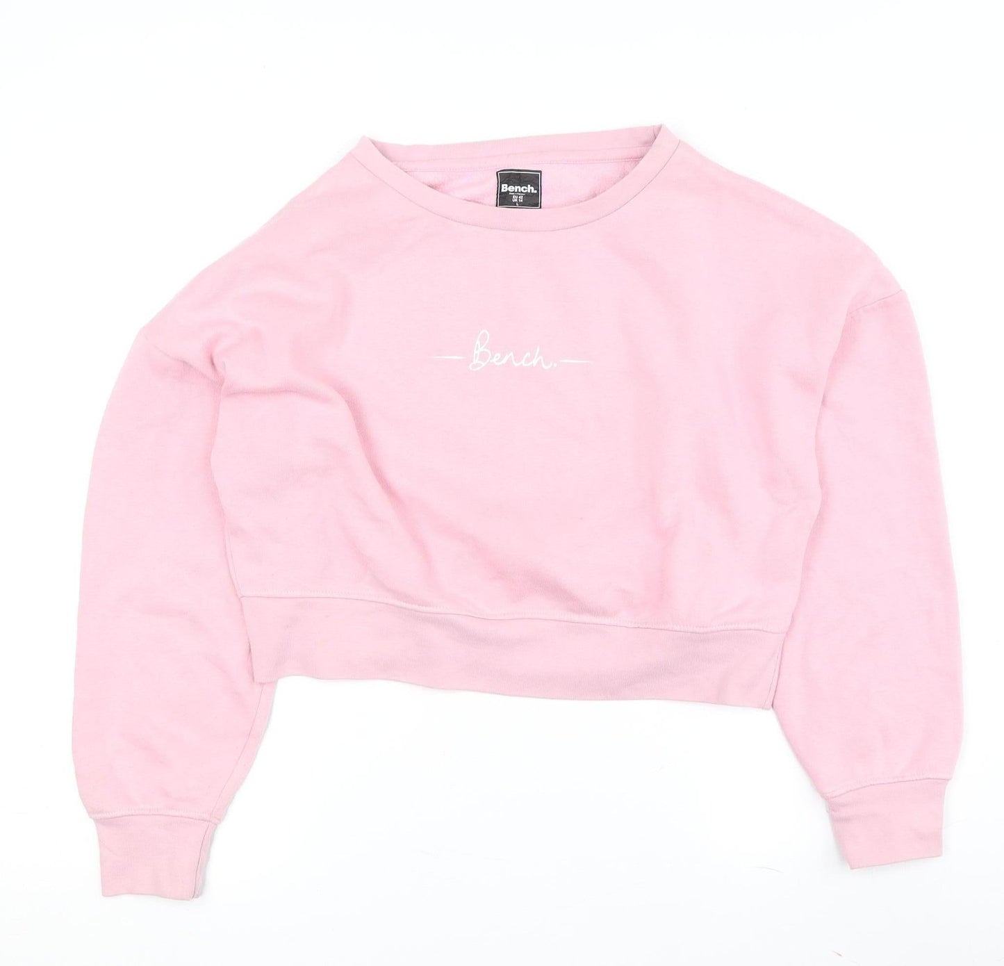 Bench Women's Pink Sweatshirt Size 14