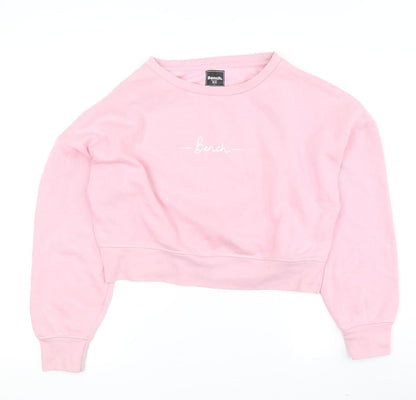 Bench Women's Pink Sweatshirt Size 14