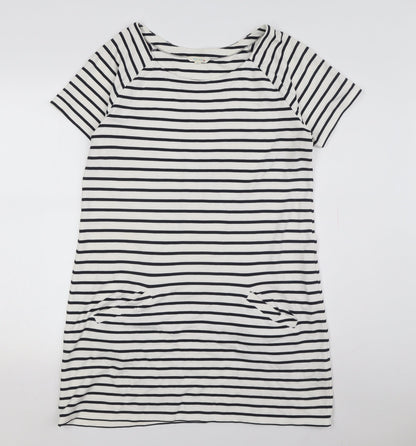 White Stuff Women's Striped T-Shirt Dress Size 12