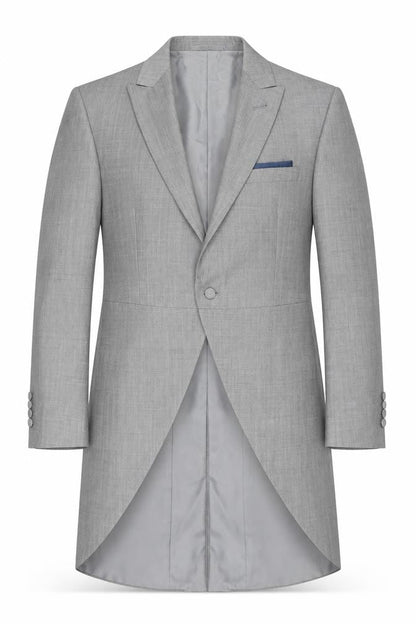 Mens UK Size 38 WILVORST Regular Grey Suit Tuxedo