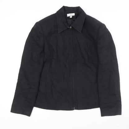 Womens UK Size 14 Paul Berman Black Basic Jacket
