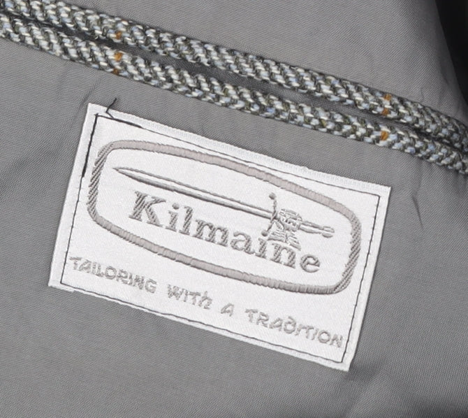 Kilmaine Men's Grey Wool Tweed Blazer 40R