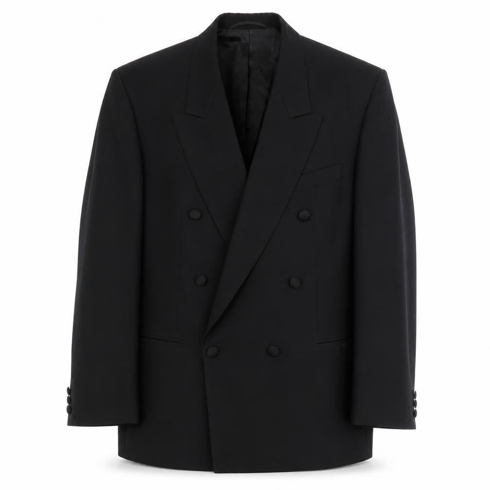 Mens UK Size 40 Weidenmann Regular Black Suit Tuxedo