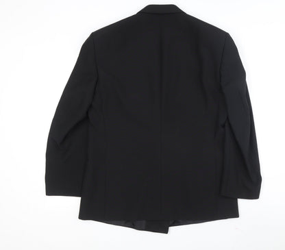 Mens UK Size 40 Weidenmann Regular Black Suit Tuxedo