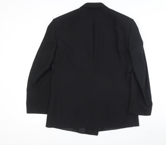 Mens UK Size 40 Weidenmann Regular Black Suit Tuxedo