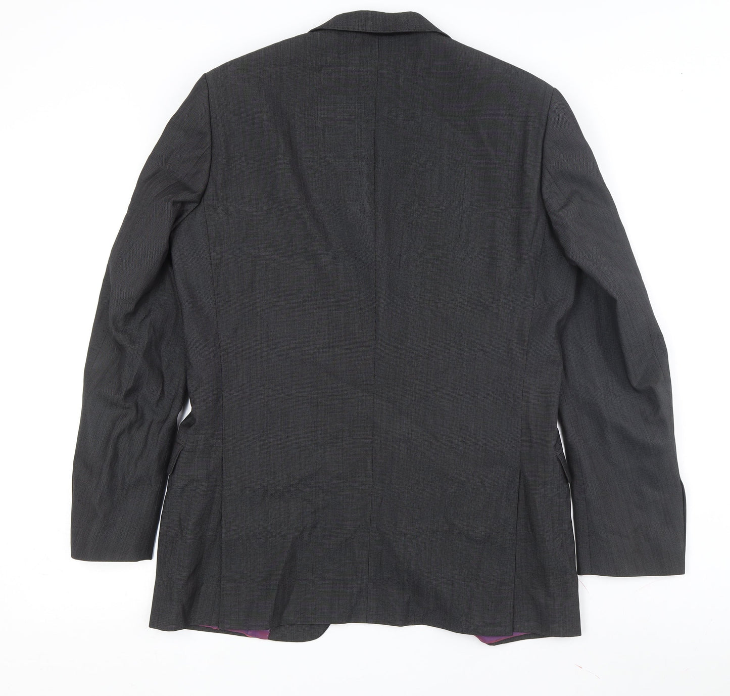 Mens UK Size 38 Remus Uomo Regular Black Suit Jacket