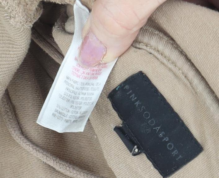 Pink Soda Sport Women’s Brown Hoodie UK Size 8