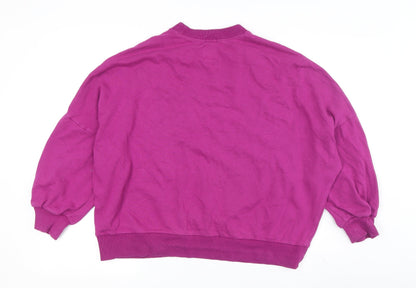 Gap Unisex Purple Pullover Sweatshirt S