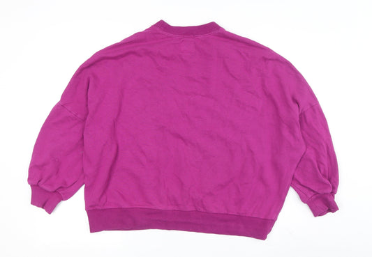 Gap Unisex Purple Pullover Sweatshirt S