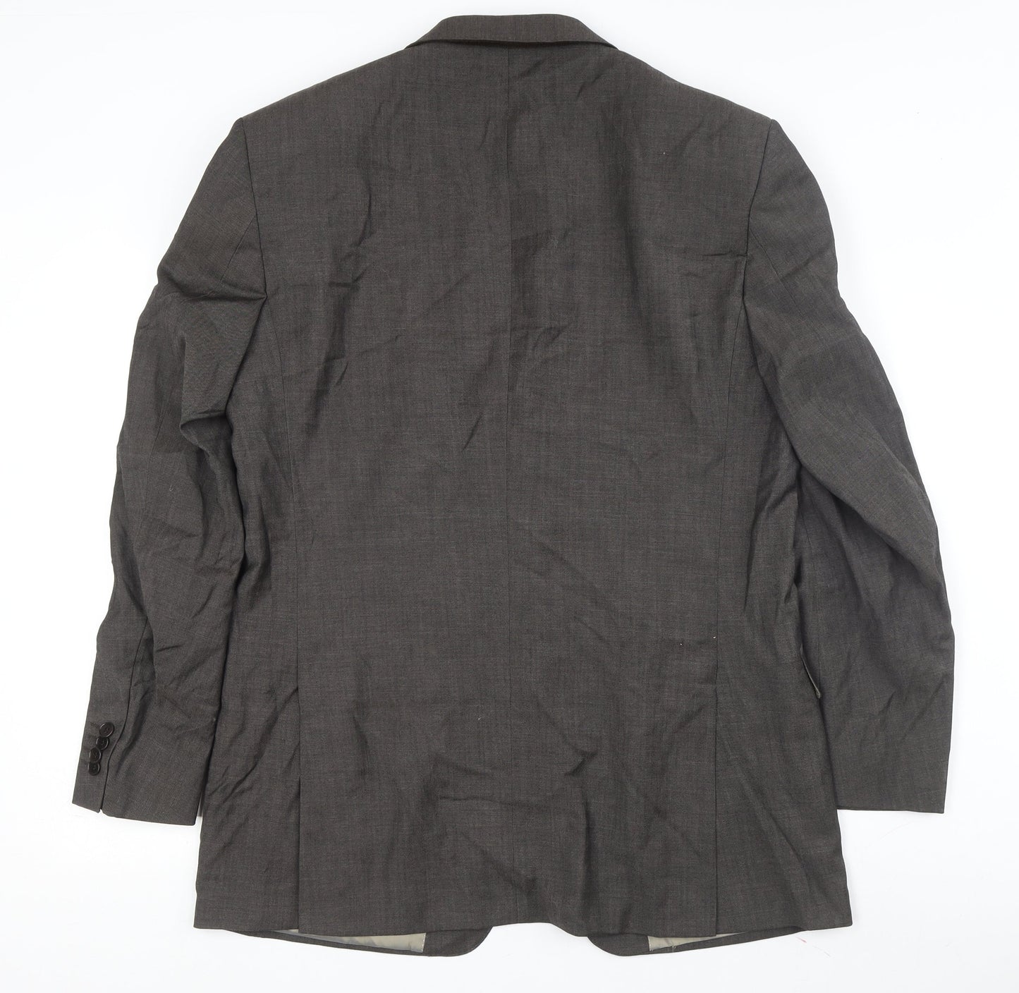 Balmain Homme Grey Blazer, Long, Men's Size 42L