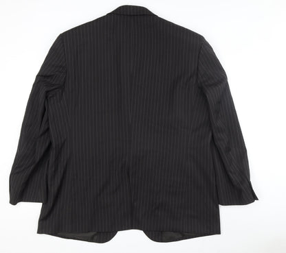 Mens UK Size 48 Centaur Regular Black Suit Jacket