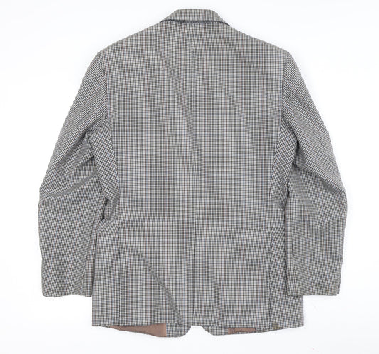 Mens UK Size 38 Brook Taverner Regular Grey Suit Jacket