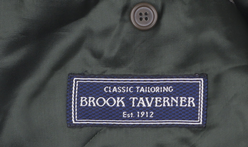 Mens UK Size 46 Brook Taverner Regular Grey Suit Jacket