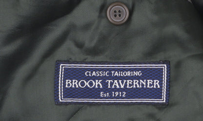 Mens UK Size 46 Brook Taverner Regular Grey Suit Jacket