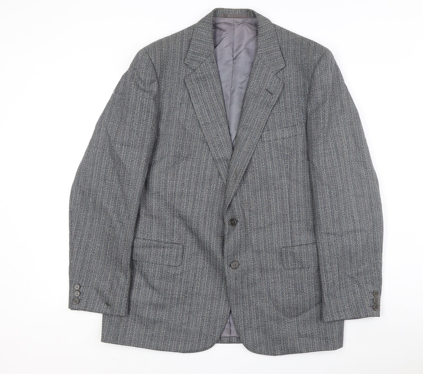 Mens UK Size 44 Chester Barrie Regular Grey Suit Jacket