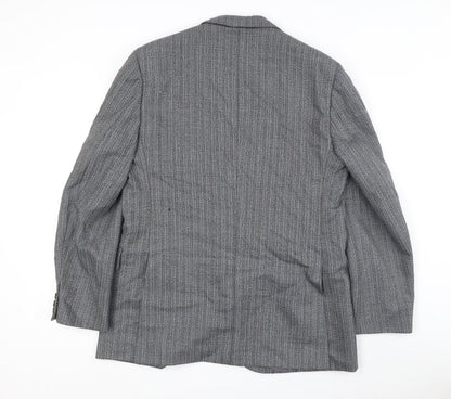 Mens UK Size 44 Chester Barrie Regular Grey Suit Jacket