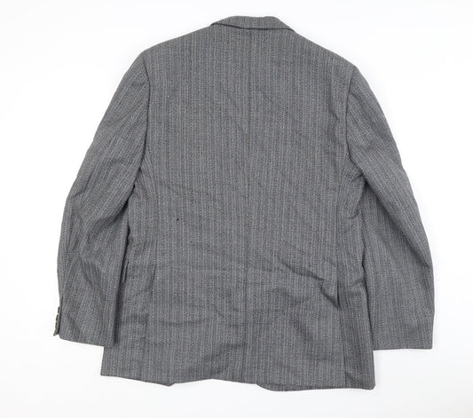 Mens UK Size 44 Chester Barrie Regular Grey Suit Jacket
