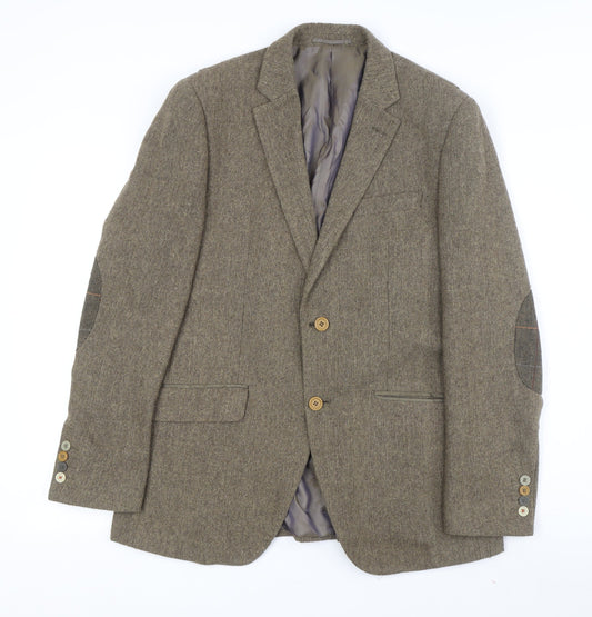 Mens UK Size 40 Feraud  Brown Suit Jacket