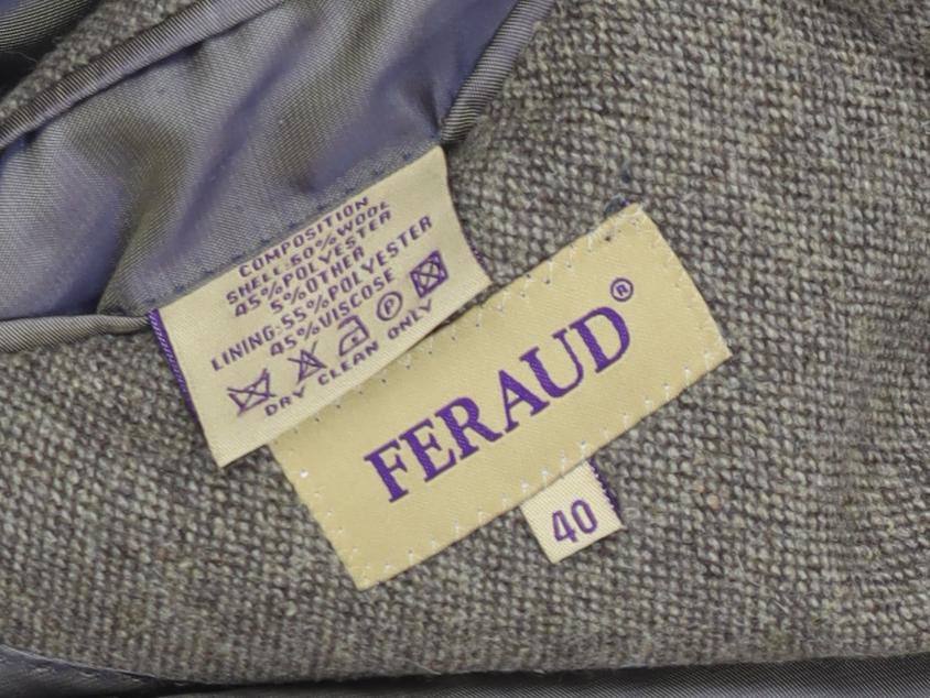 Mens UK Size 40 Feraud  Brown Suit Jacket