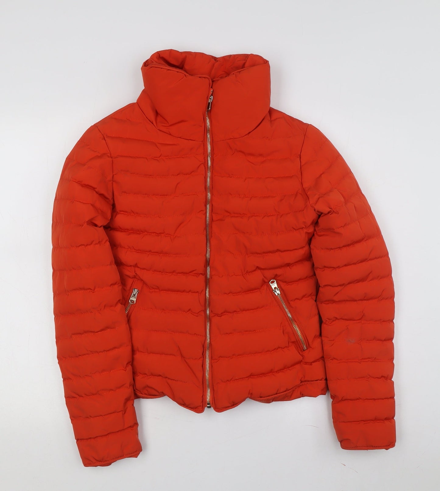 Womens UK Size 8 Tokyo Laundry Red Puffer Jacket