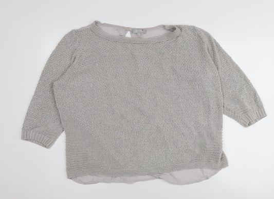 Womens UK Size 18 Per Una Grey Pullover Jumper