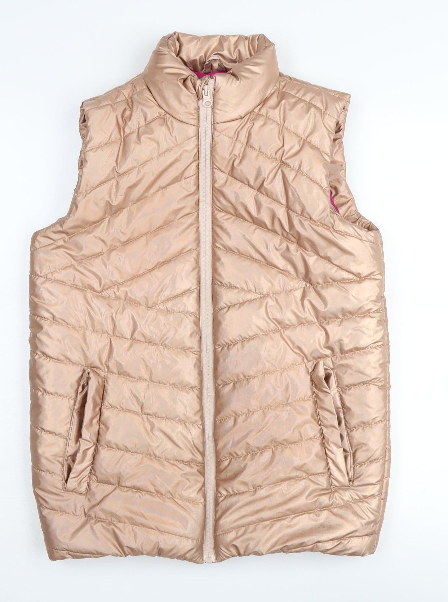 Mountain Warehouse Girls Beige Puffer Jacket 13 Years