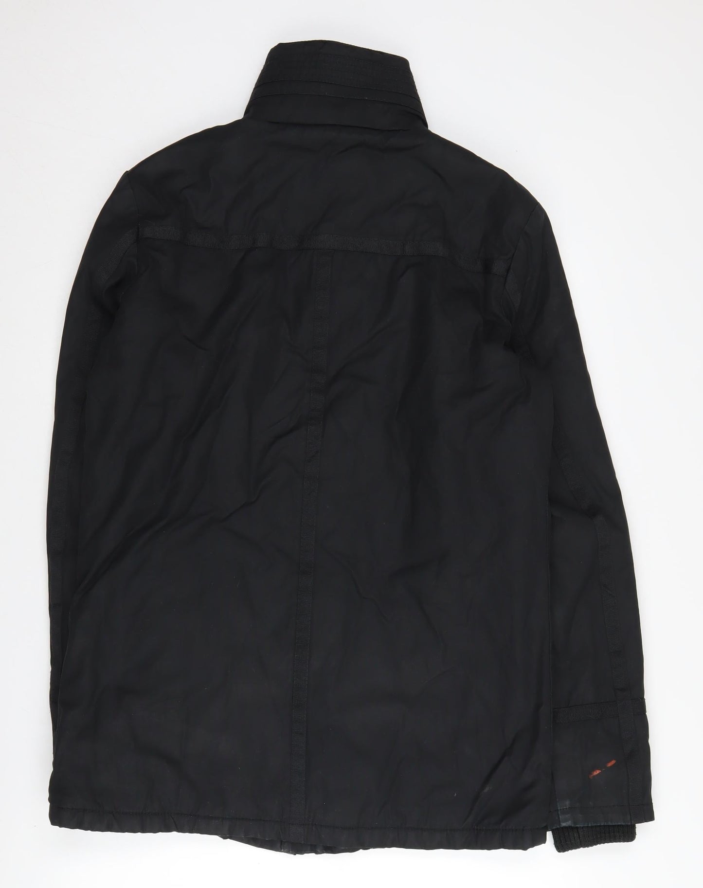 Mens UK Size S Firetrap Black Military Jacket