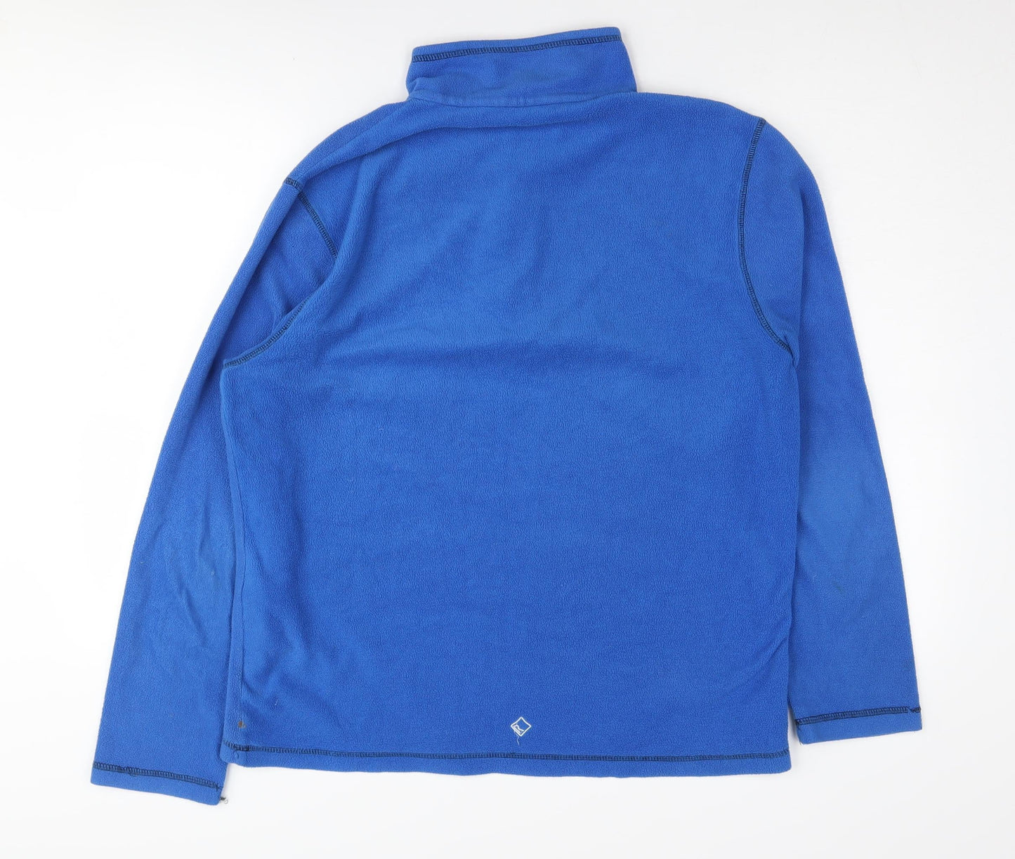Mens UK Size L Regatta Great Outdoors Blue 1/4 Zip Sweatshirt
