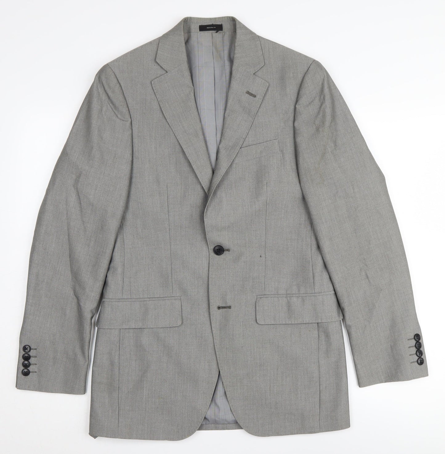 J. Ferrar Men's Grey Suit Jacket, 34R, Classic Style