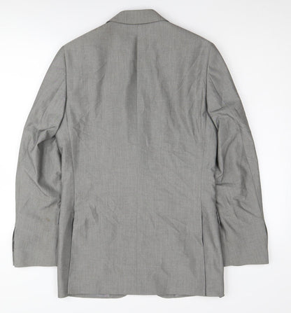 J. Ferrar Men's Grey Suit Jacket, 34R, Classic Style