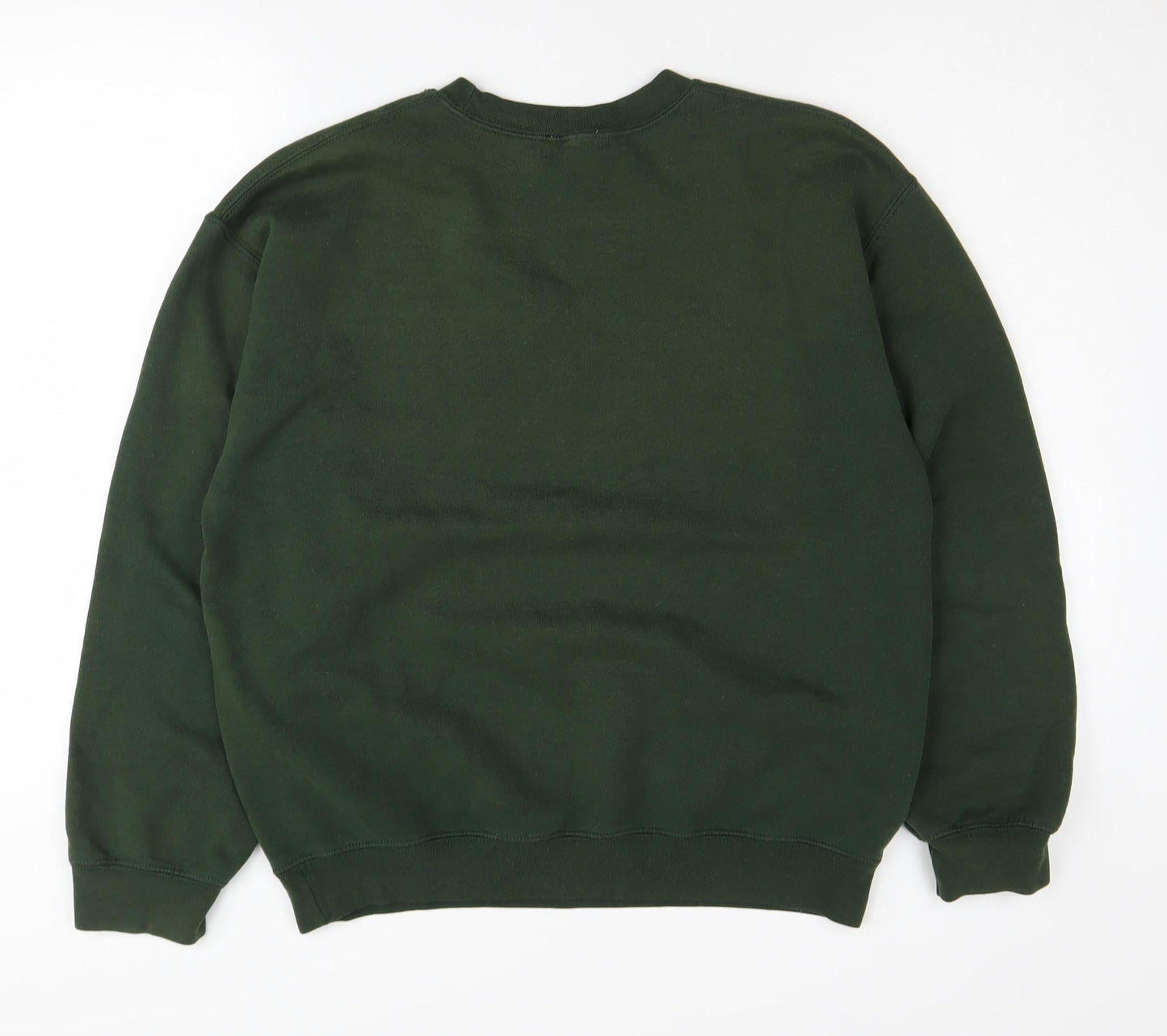 Topshop Women’s Green Pullover Sweatshirt, M, Casual