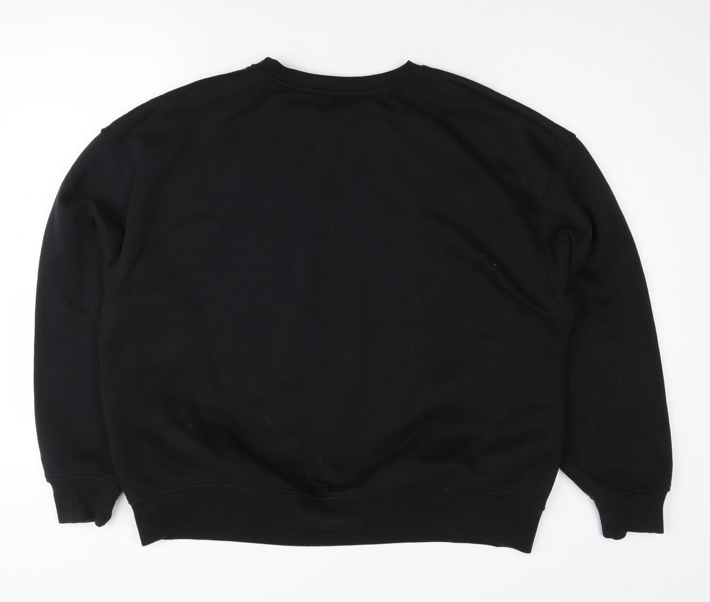 Dunnes Women's Black Pullover Sweatshirt, L - Casual
