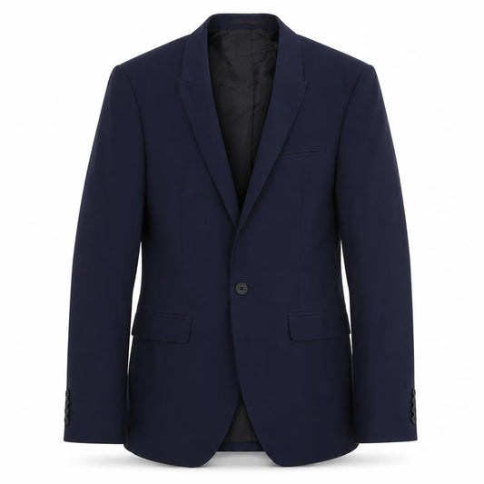 Mens UK Size 38 ASOS Regular Blue Suit 2 Piece
